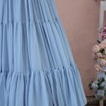 Premium Designer Gown Sky Blue Gown