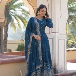 New Arrival Designer Gown with Dupatta