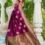 Pink Magenta Paithani Soft Silk Premium Saree