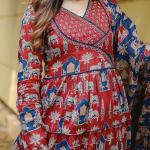 New Anarkali Heavy Pure Cotton Suit Set