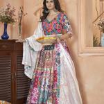 Navratri Special: Pure Croset Lehenga Choli with Original Mirror Work Blouse